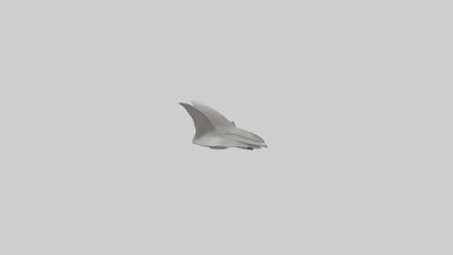 Shark Fins Model 3D model
