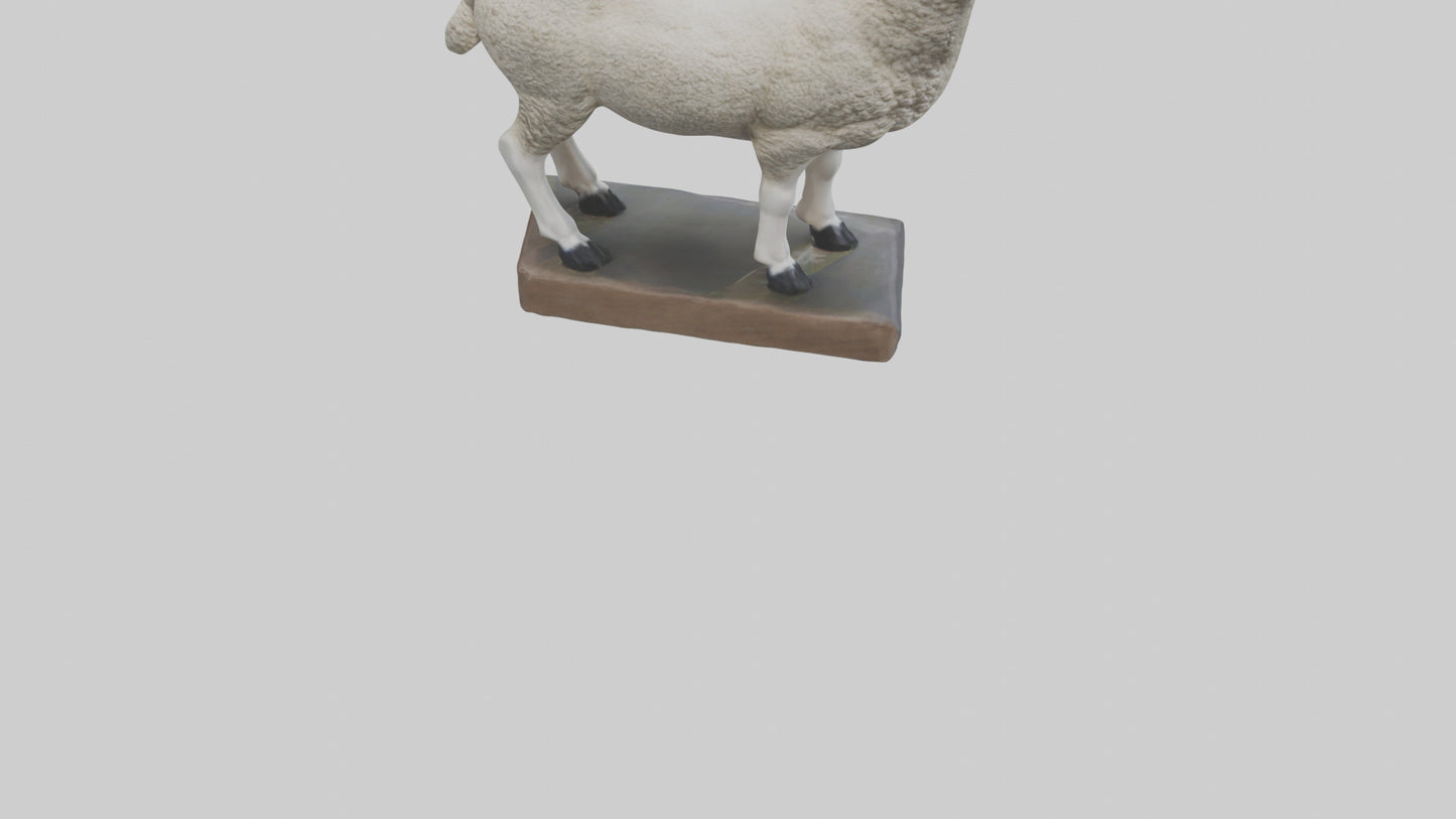 Sheep statue model 3D model