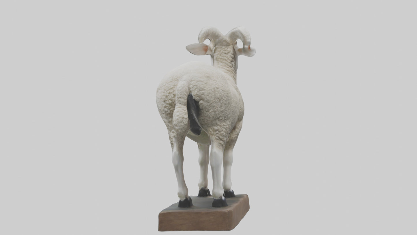 Sheep statue model 3D model