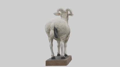 Sheep statue model 3D model