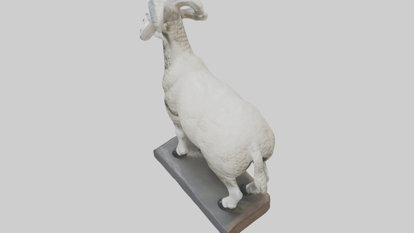 Sheep statue model 3D model