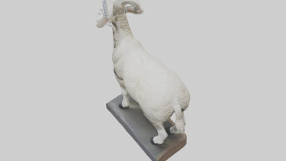 Sheep statue model 3D model