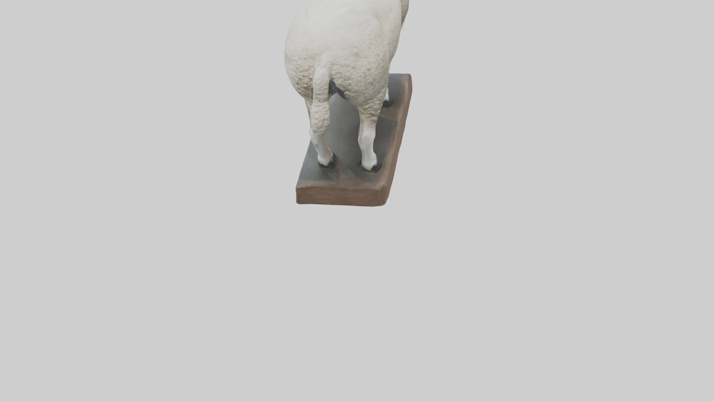 Sheep statue model 3D model