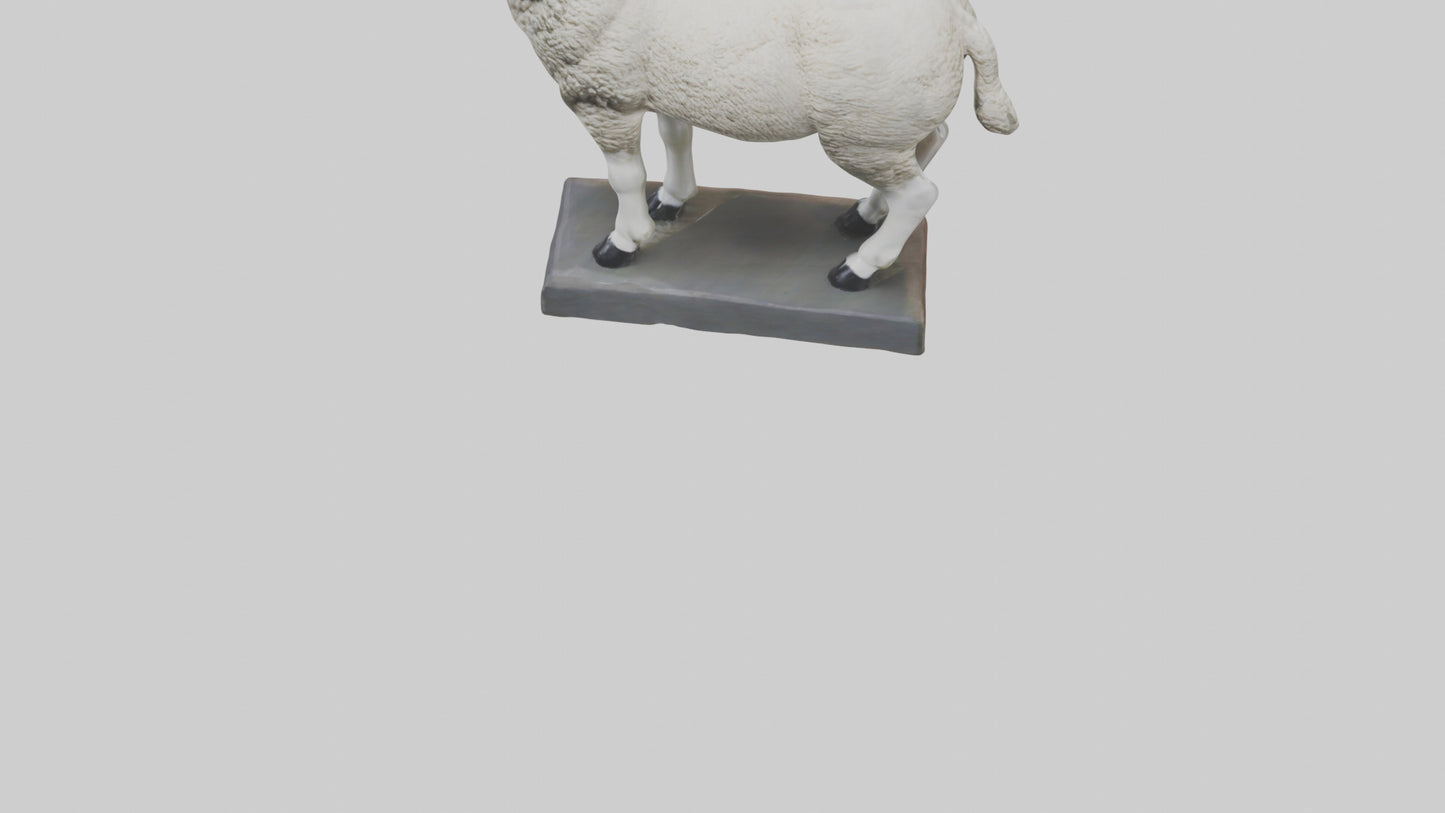 Sheep statue model 3D model