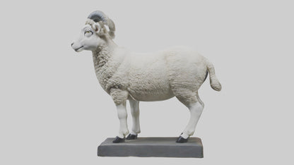 Sheep statue model 3D model