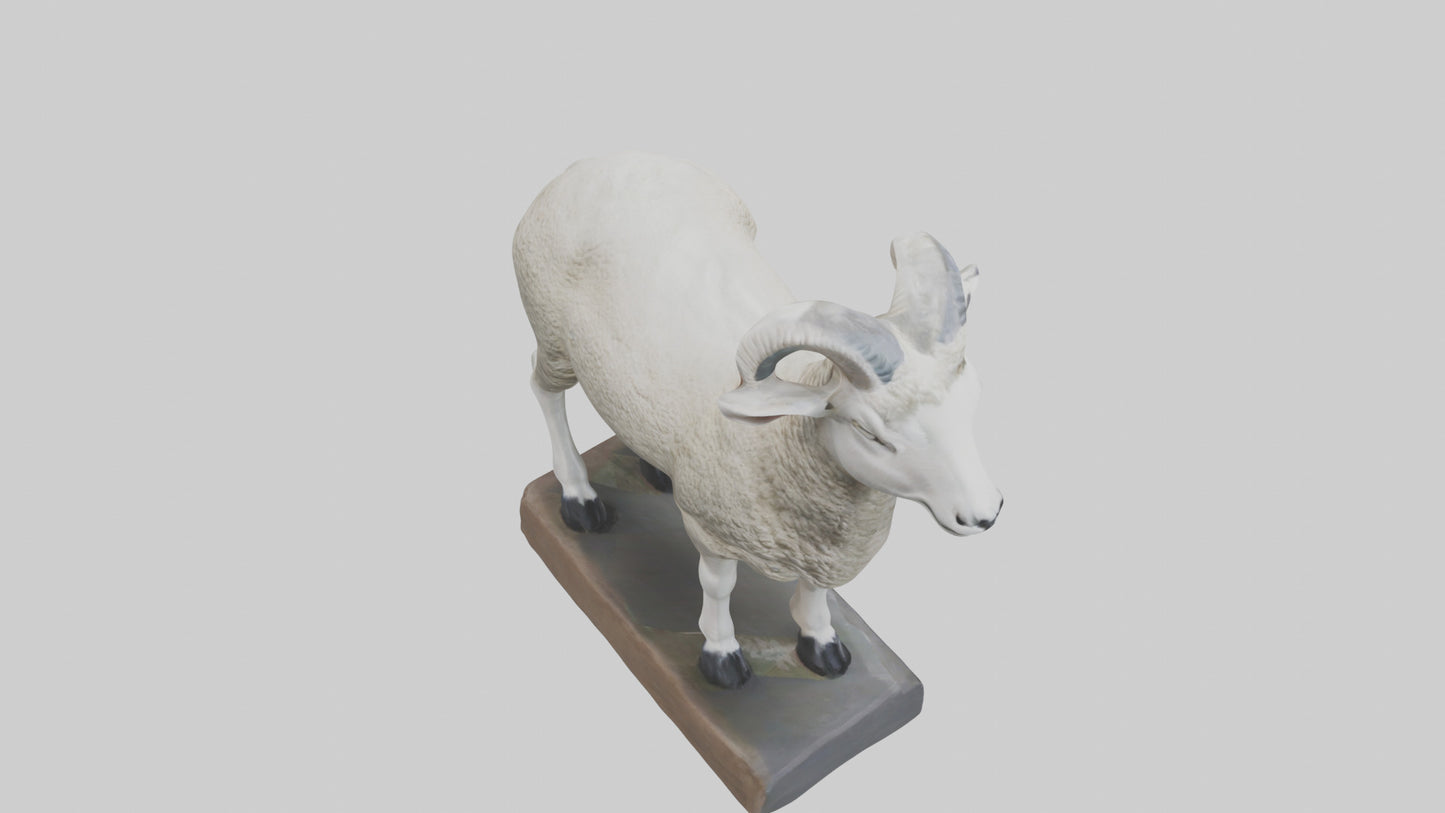 Sheep statue model 3D model