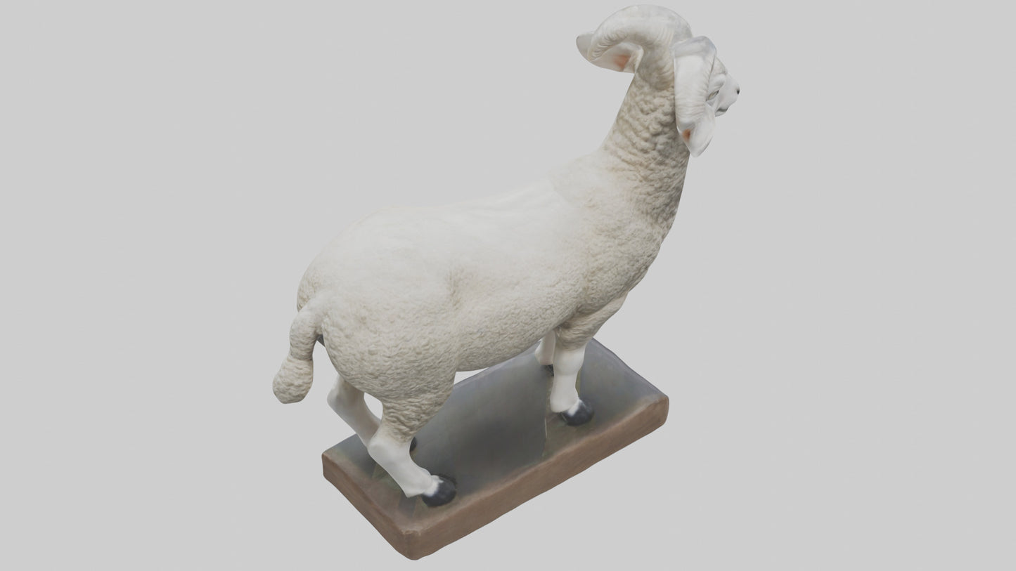 Sheep statue model 3D model