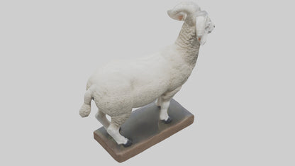 Sheep statue model 3D model