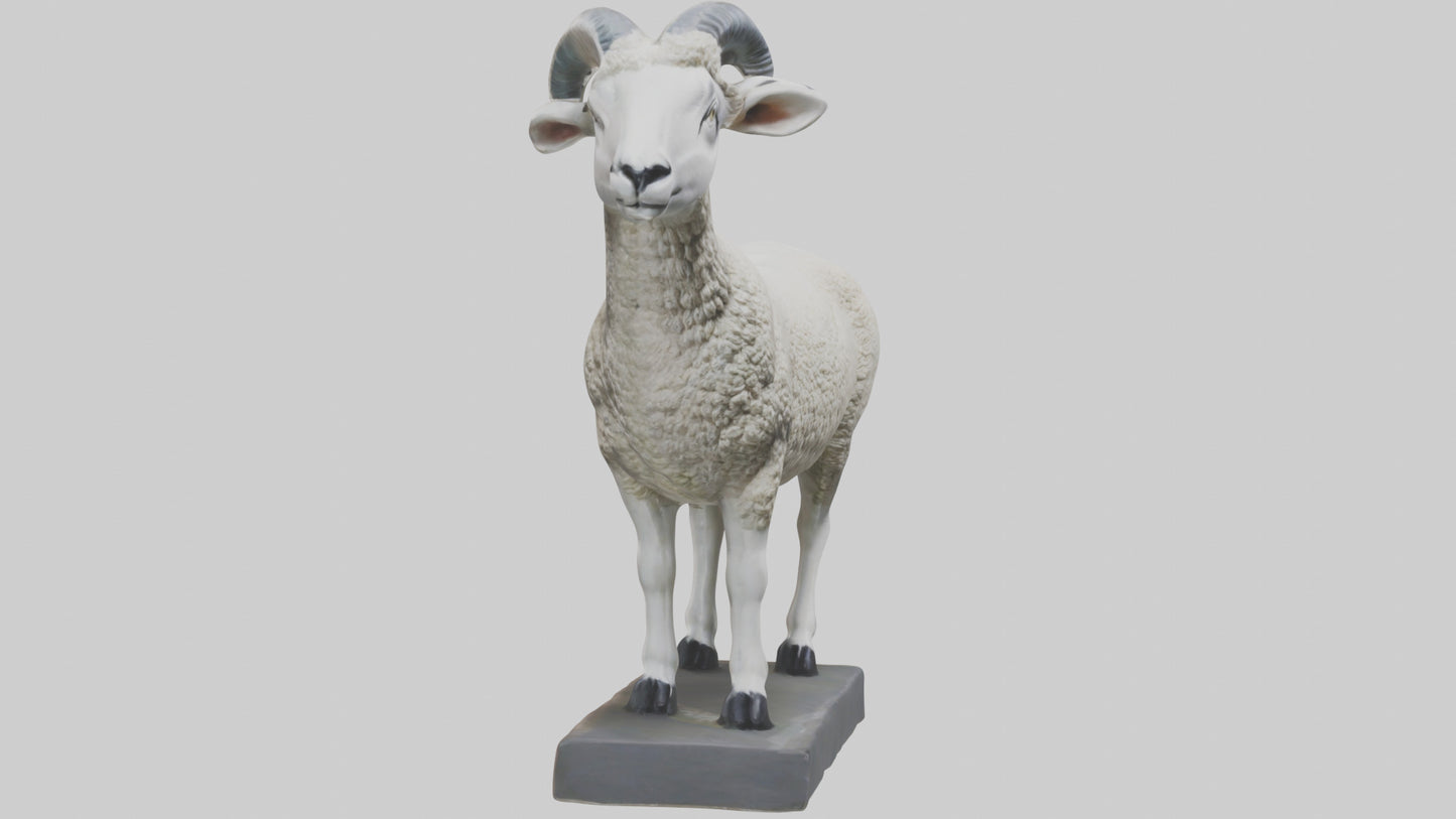 Sheep statue model 3D model