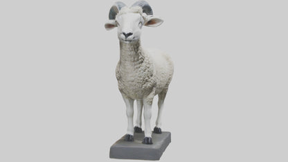 Sheep statue model 3D model