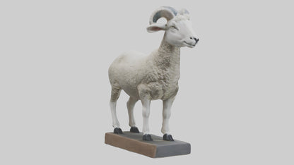 Sheep statue model 3D model