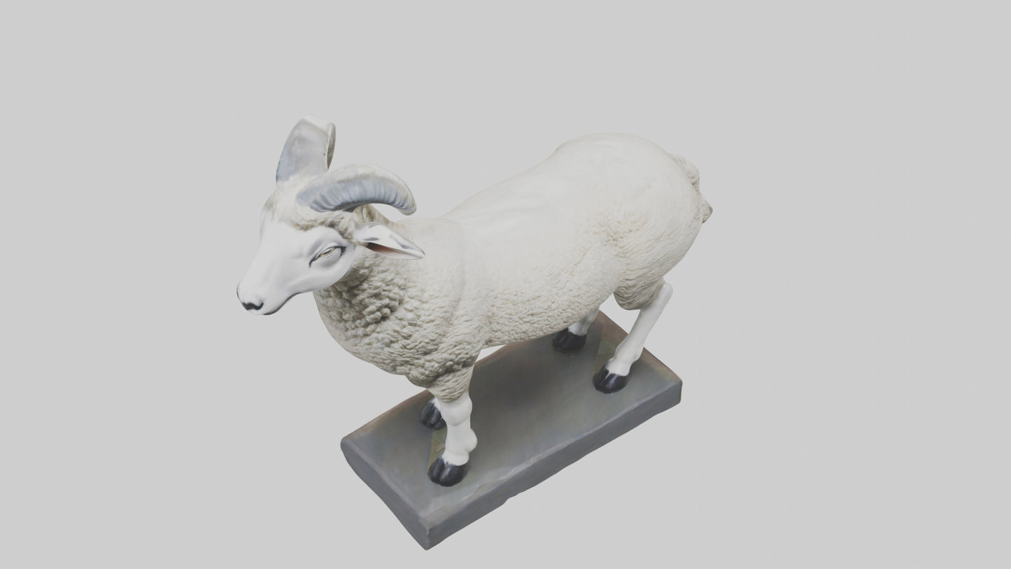 Sheep statue model 3D model