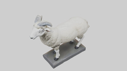 Sheep statue model 3D model