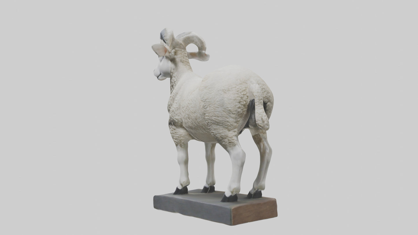 Sheep statue model 3D model