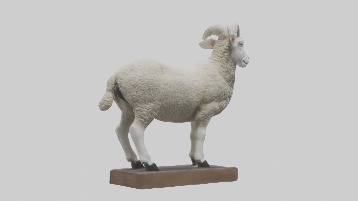 Sheep statue model 3D model