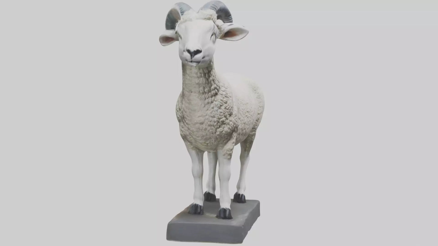 Sheep statue model 3D model