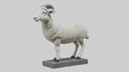 Sheep statue model 3D model