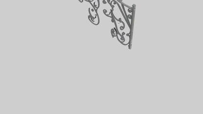 Shelf brackets model 3D model