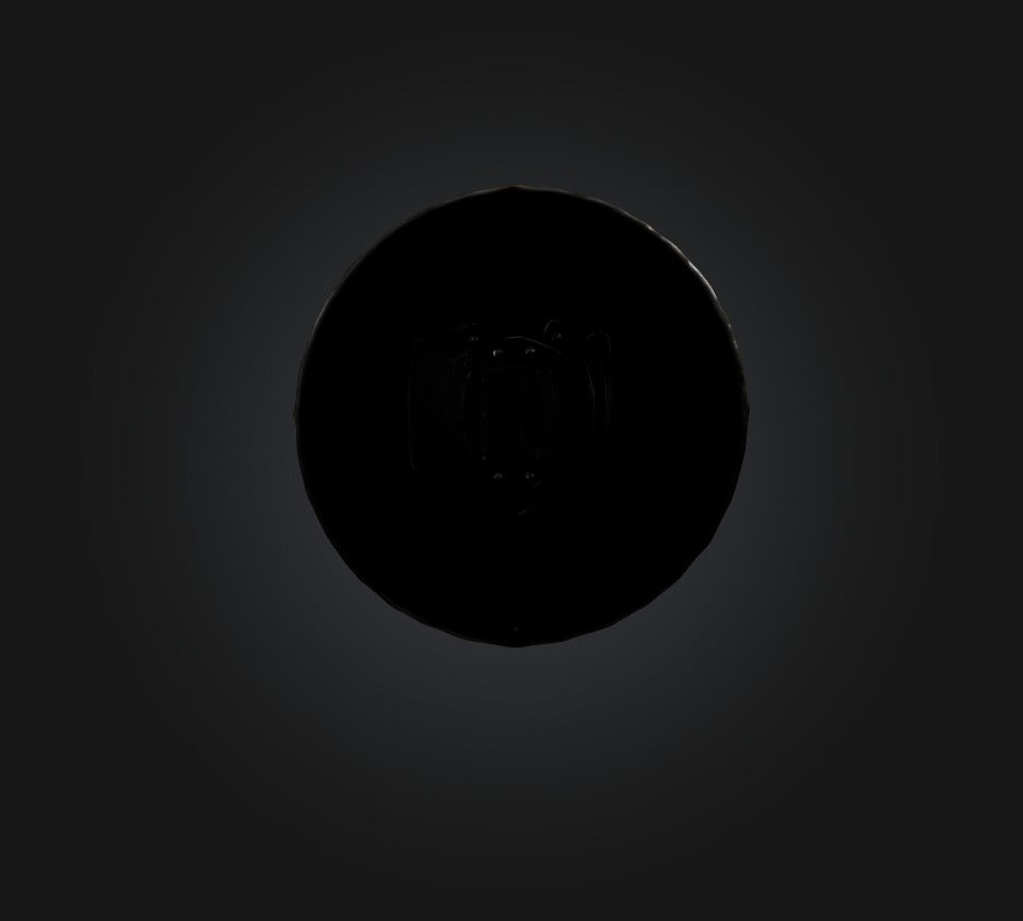 3D model shield VR / AR / low-poly