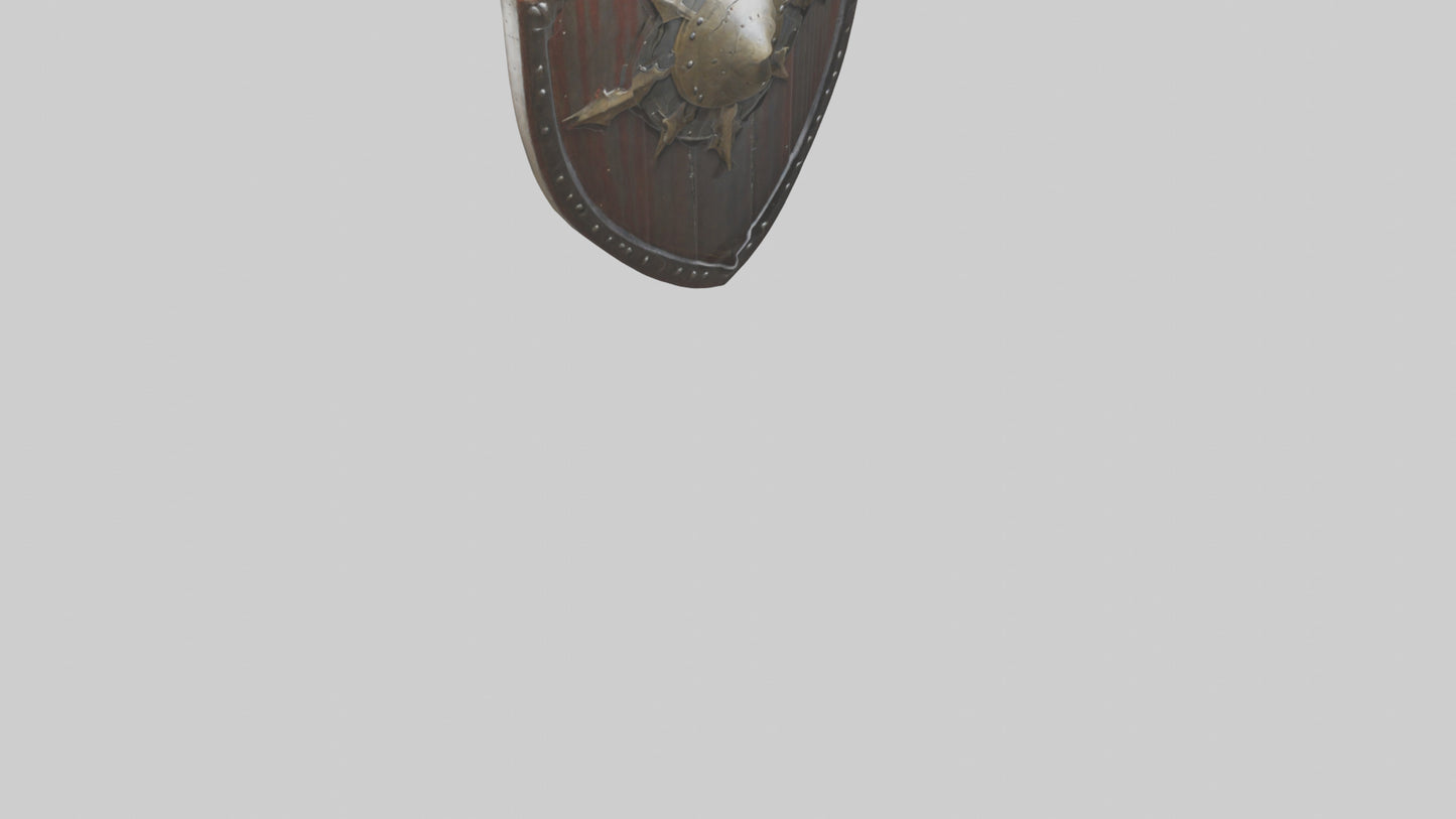 Shield model 3D model