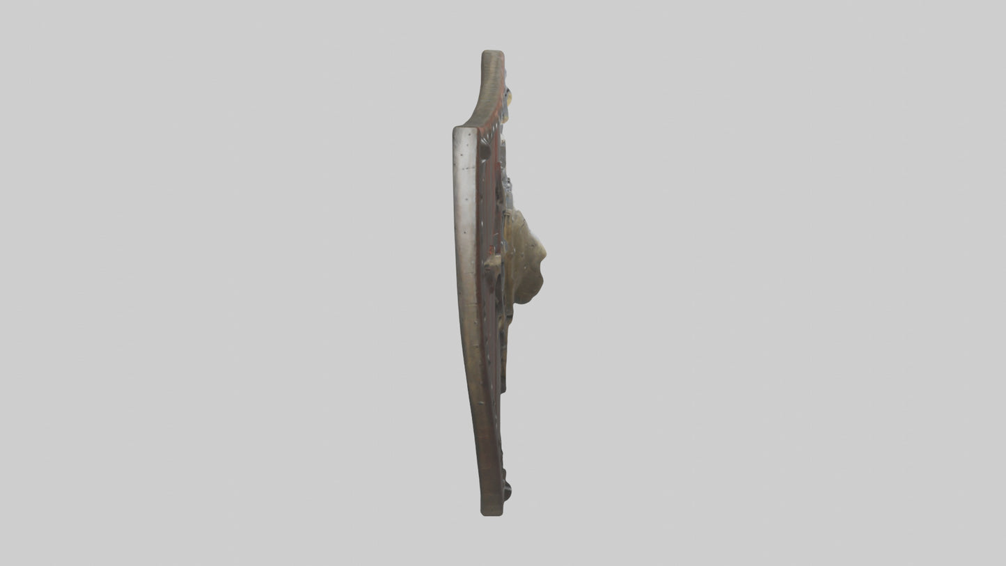 Shield model 3D model