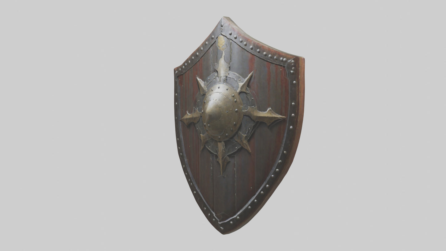 Shield model 3D model