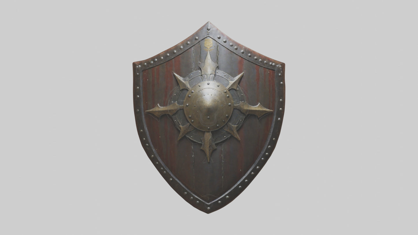 Shield model 3D model