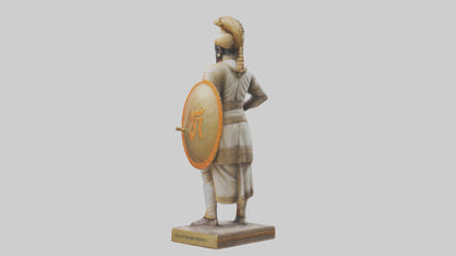Shivaji Maharaj Statue Model 3D model