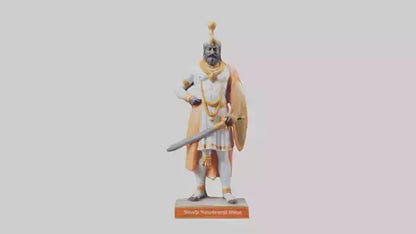 Shivaji Maharaj Statue Model 3D model