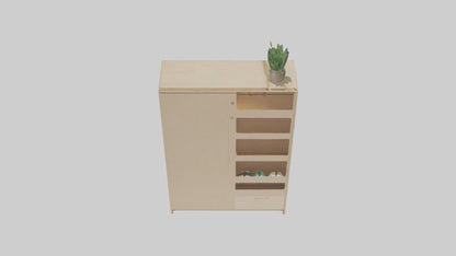Shoe cabinet model 3D model
