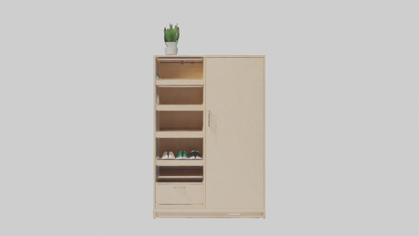 Shoe cabinet model 3D model