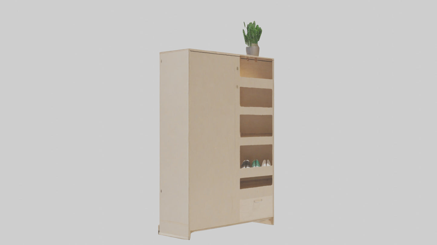 Shoe cabinet model 3D model