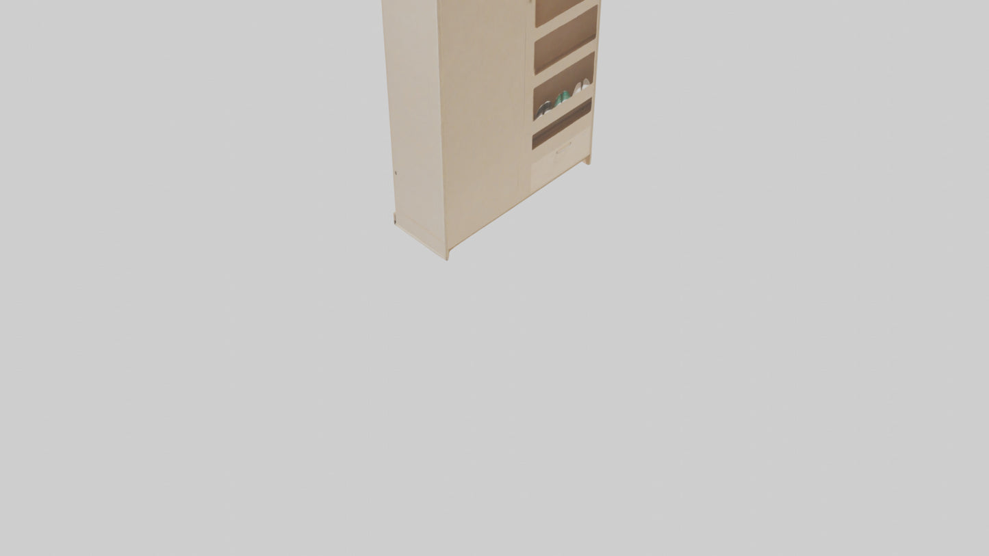 Shoe cabinet model 3D model