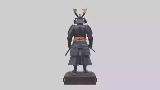 Shogun statue model 3D model