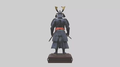 Shogun statue model 3D model