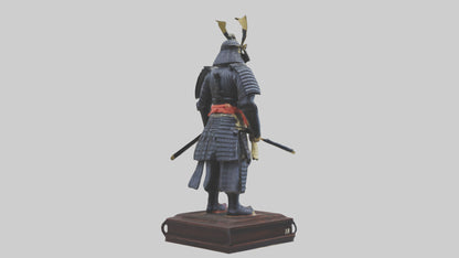 Shogun statue model 3D model