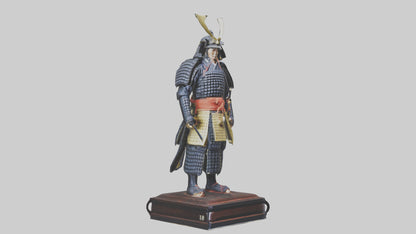 Shogun statue model 3D model