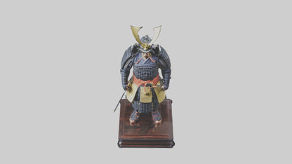 Shogun statue model 3D model
