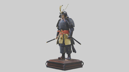 Shogun statue model 3D model