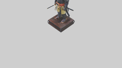 Shogun statue model 3D model