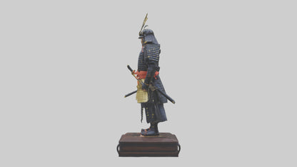 Shogun statue model 3D model