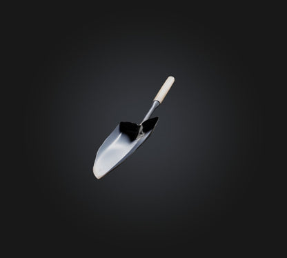 3D model shovel  VR / AR / low-poly