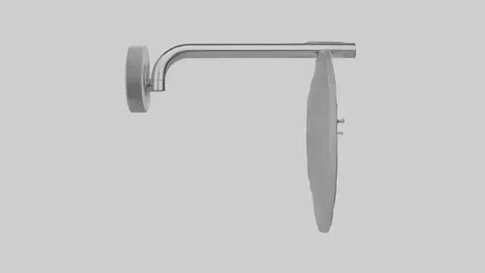 Shower head model 3D model