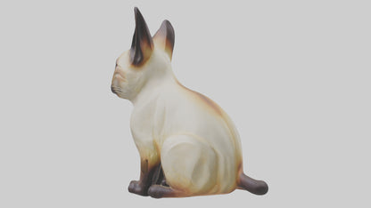 Siamese Cat statue model 3D model