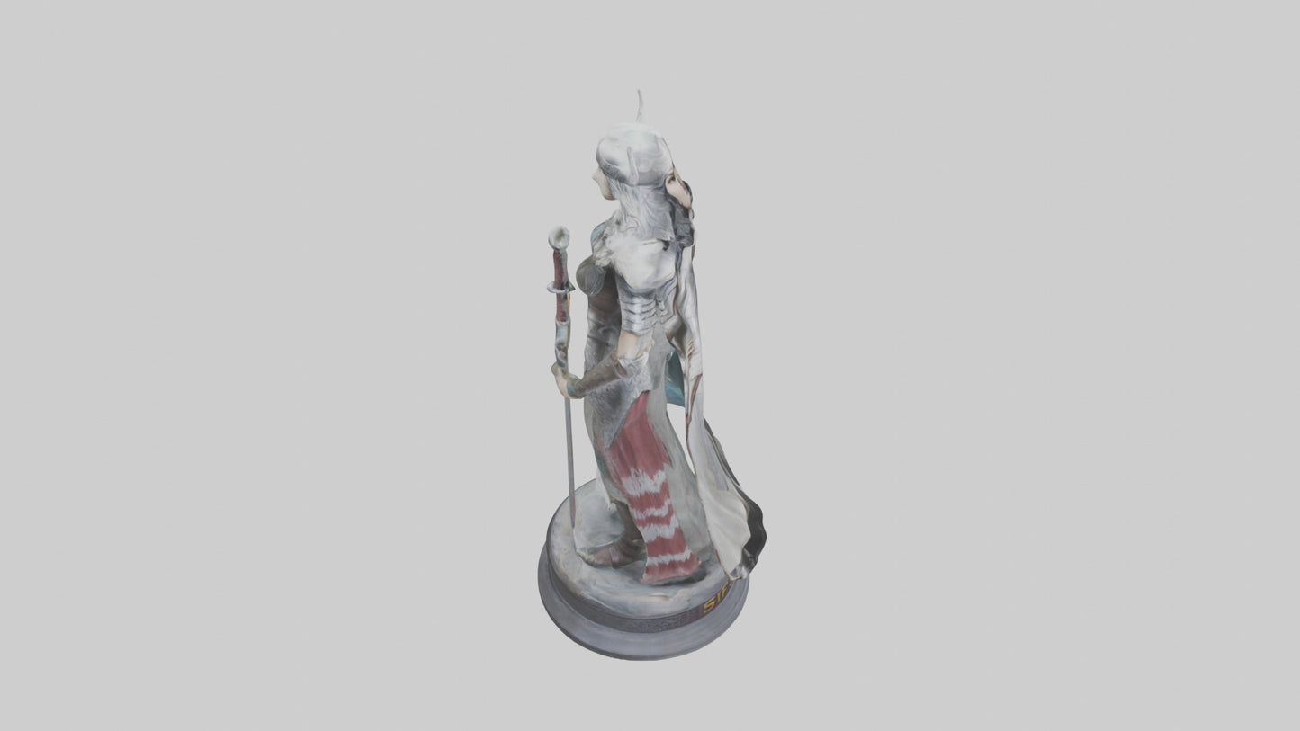 Sif statue model 3D model