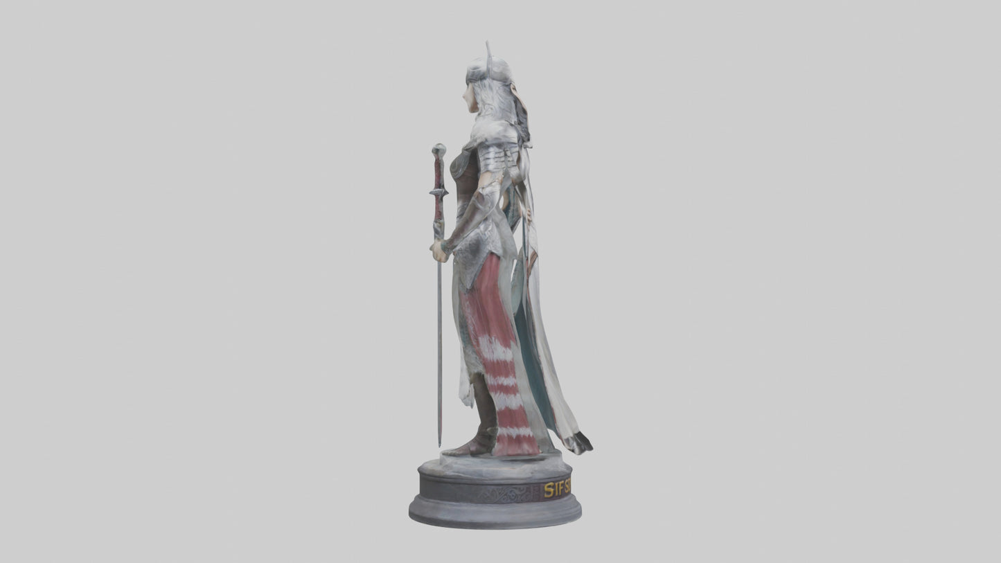 Sif statue model 3D model