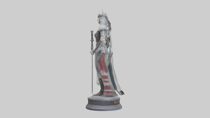 Sif statue model 3D model