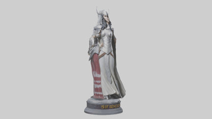 Sif statue model 3D model