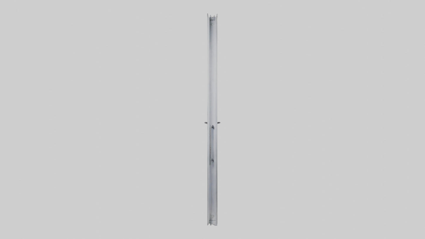 Single glass door model 3D model