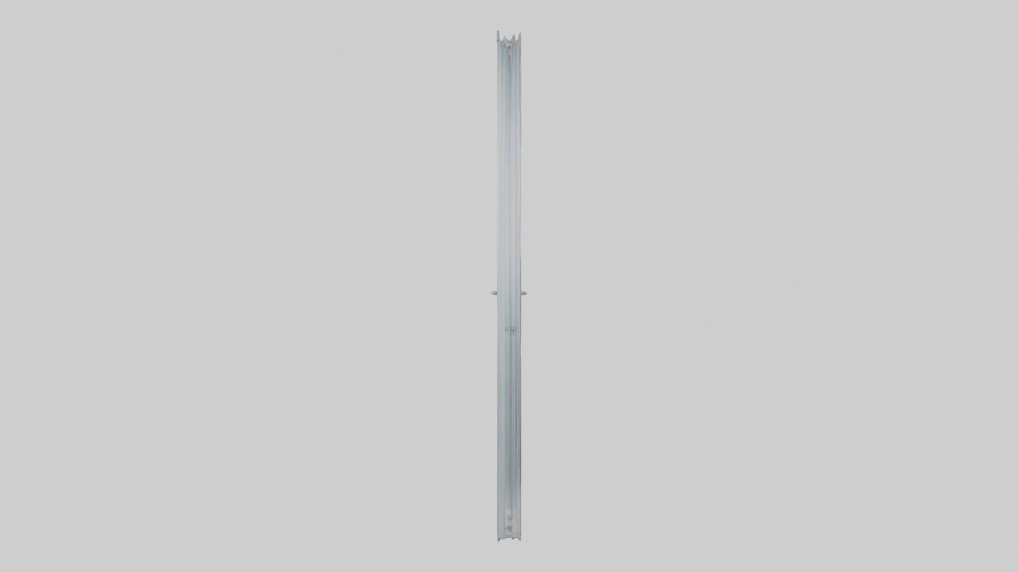 Single glass door model 3D model